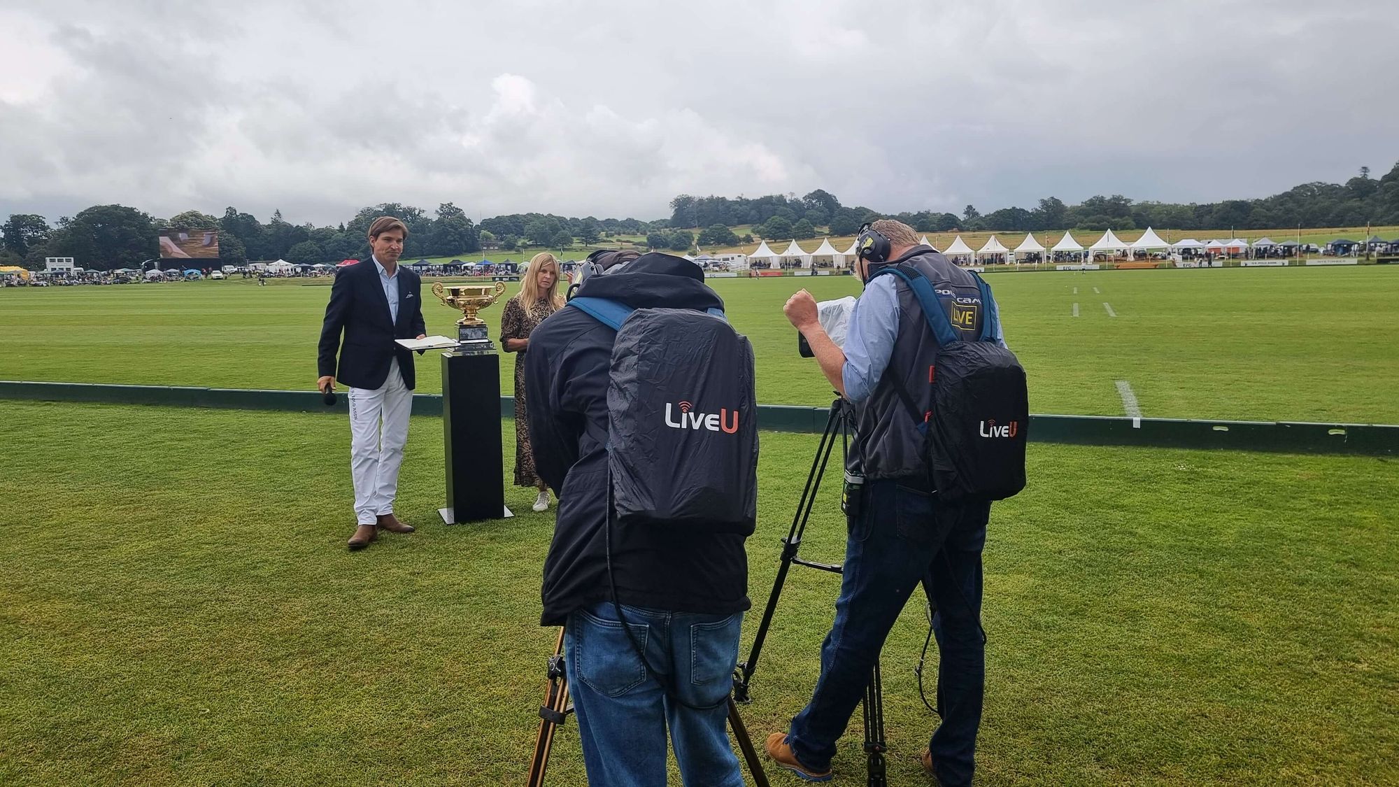 Live Production Tech remotely produces the Cartier Queen's Cup