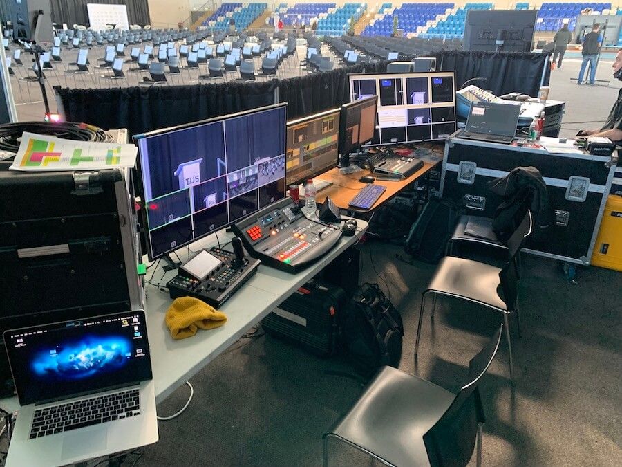 Seismic Events: Video Transport used for distributed video production